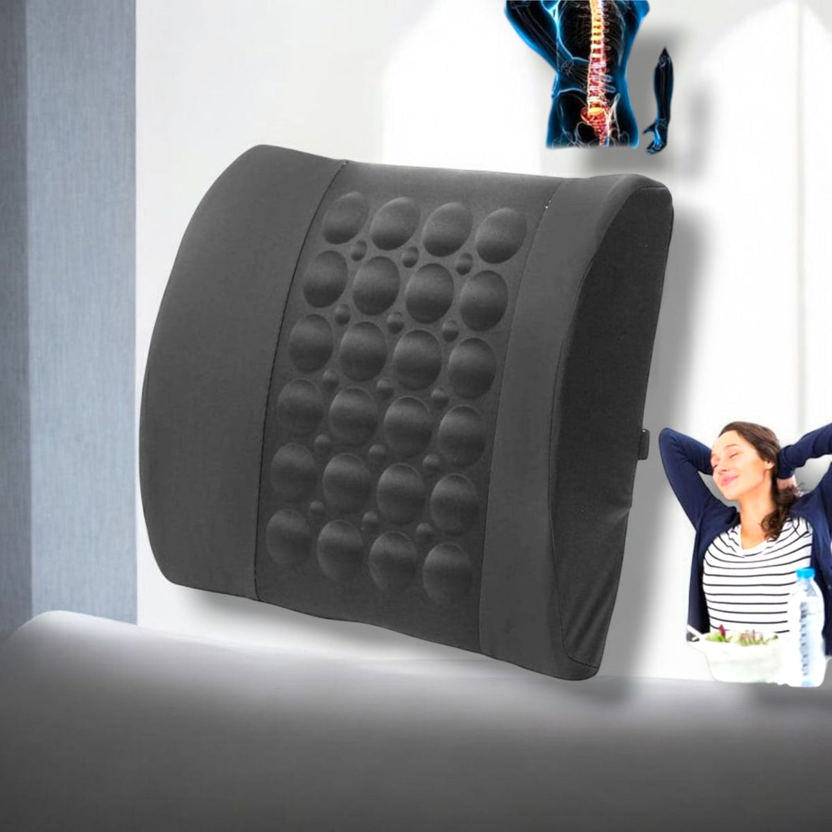 Car Seat Back Relief Lumbar Pain Back Support