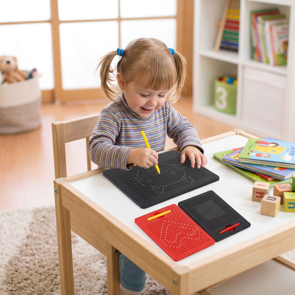 Magnetic Drawing Board for Kids
