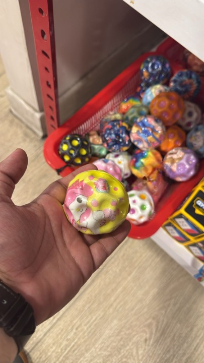 Fun Printed Squishy Stress Ball